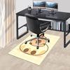 1PC Bear Donut Extra Large Non-Slip Floor carpet, Office, family, bedroom, Studio - Large Area Rug Indoor Rugs, Vibrant Colors-A282
