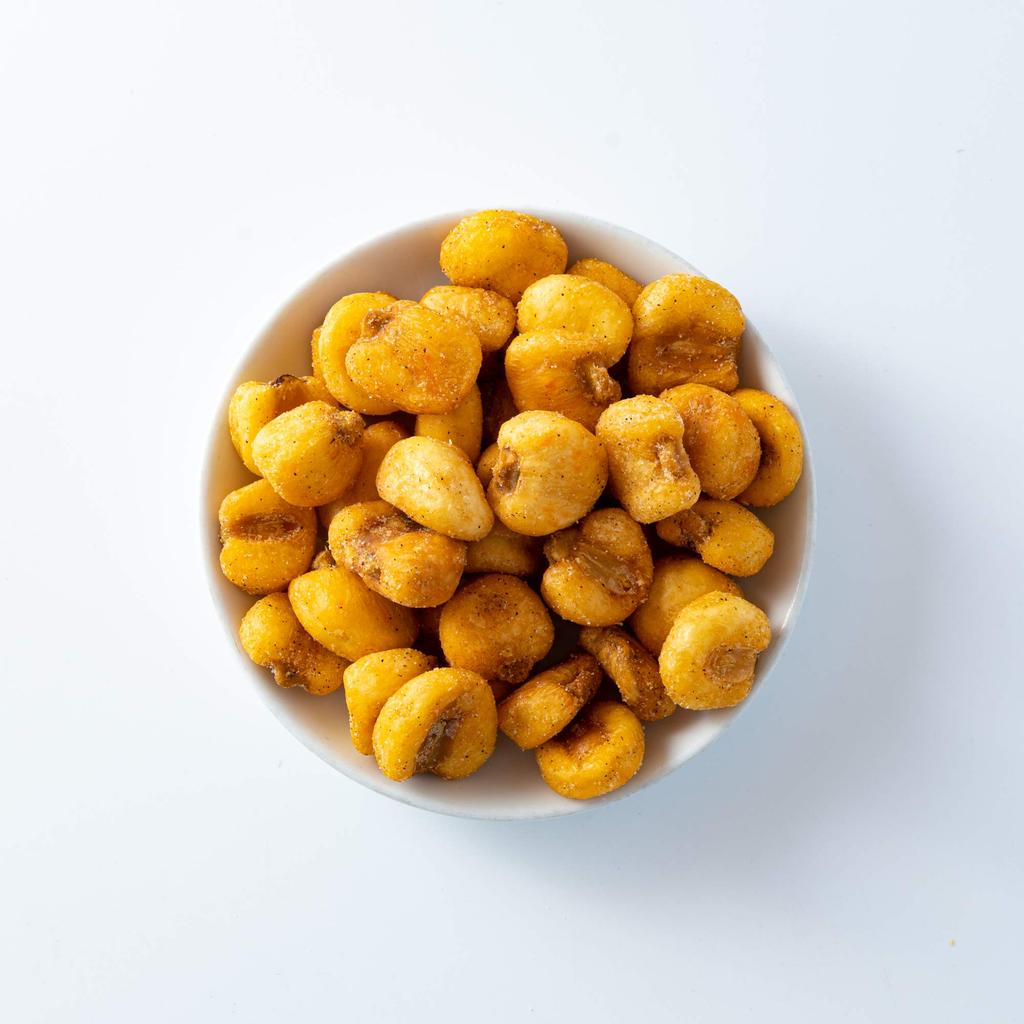 Yoshimatsu Chili Pepper Garlic Giant Corn 24 Для коммерческой индивидуальной хрустящей текстуры (600 г / примерно. куски) использование, завернутый, сладости, закуски, пряный,