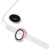 For iPhone 16e Camera Lens Protector ENKAY Hat-Prince Glitter Decor Tempered Glass Lens Film