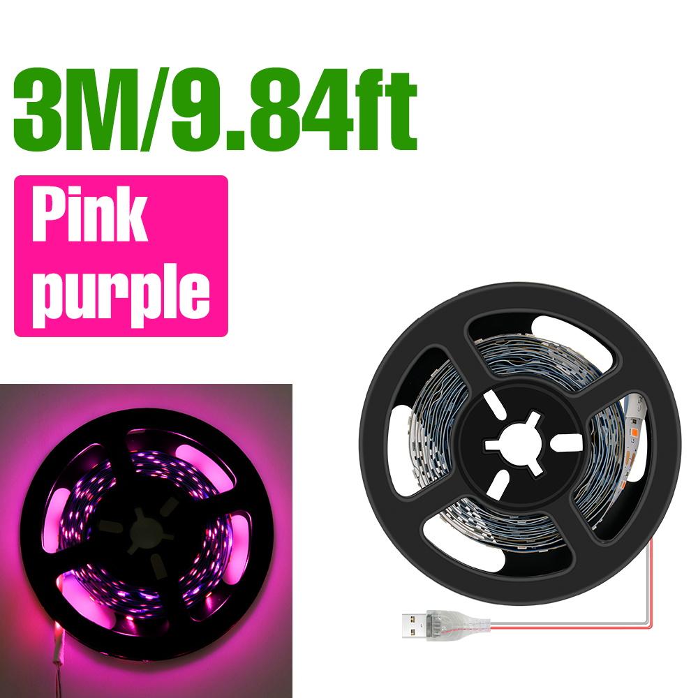 USB LED Plant Grow Light Strip 5V Full Spectrum Seeds Growth Cultivation Lamp Bar Greenhouse Tent Vegs Fill Lighting Waterproof
