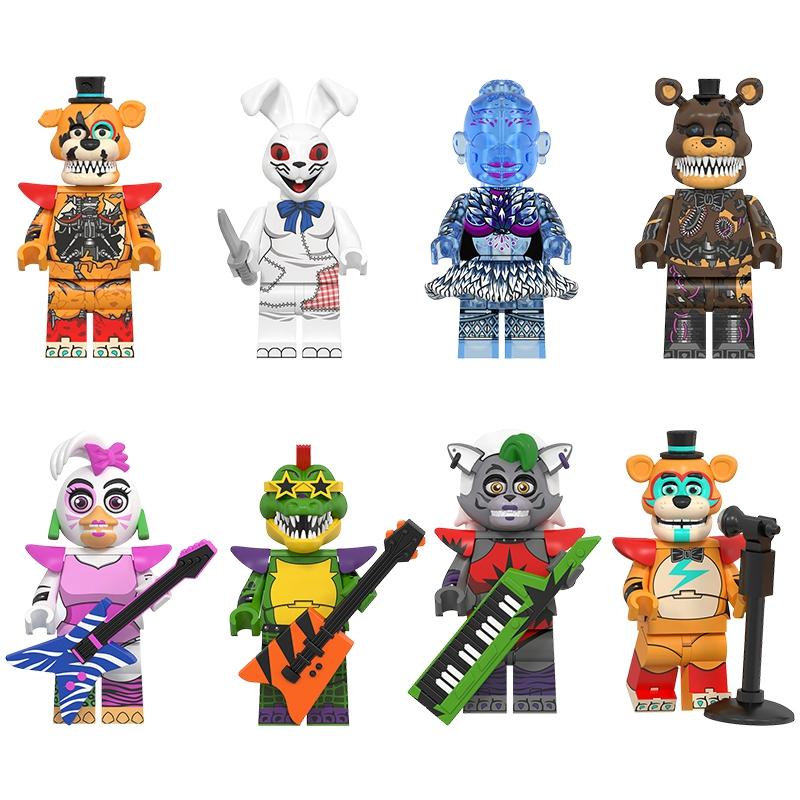 Five Night At Freddy'S Game Figurine Desktop Ornament Freddy Chica Bonnie Miniatures Hot Horror Game Fans Favor
