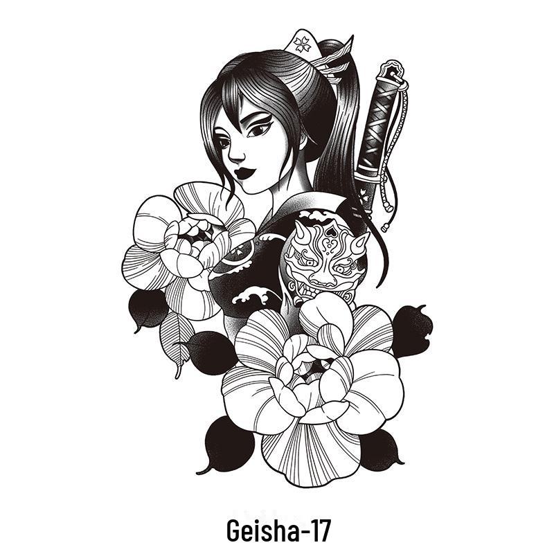 "Waterproof Semi-Permanent Herbal Tattoo Stickers for Men and Women - Durable Text Simulation Spot Tattoos"