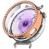 Блестящая полая рамка-чехол для Huawei Watch GT6 41 мм, протектор корпуса, бампер с бриллиантовыми кристаллами для GT6 41 мм, аксессуар-накладка