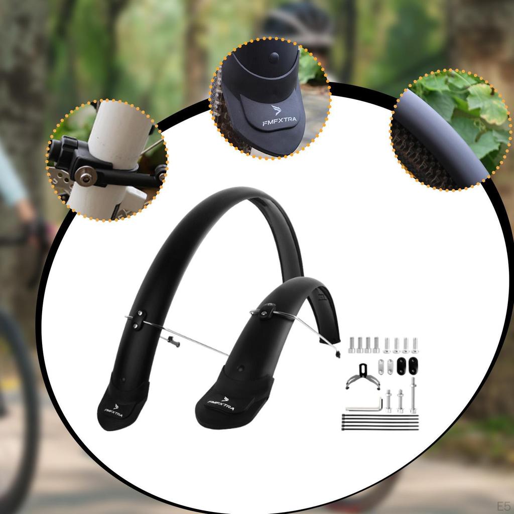 Брызговики для горного велосипеда, передние и задние, замена, полная защита, дорожные крылья, крылья для колес