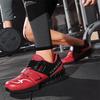 YUANZHI Мужские Женские Профессиональные Туфли для Становой Тяги Нескользящие для Тяжелой Атлетики на Липучке Качественные Туфли для Приседаний Тяжелой Тяги Унисекс Дизайнерские
