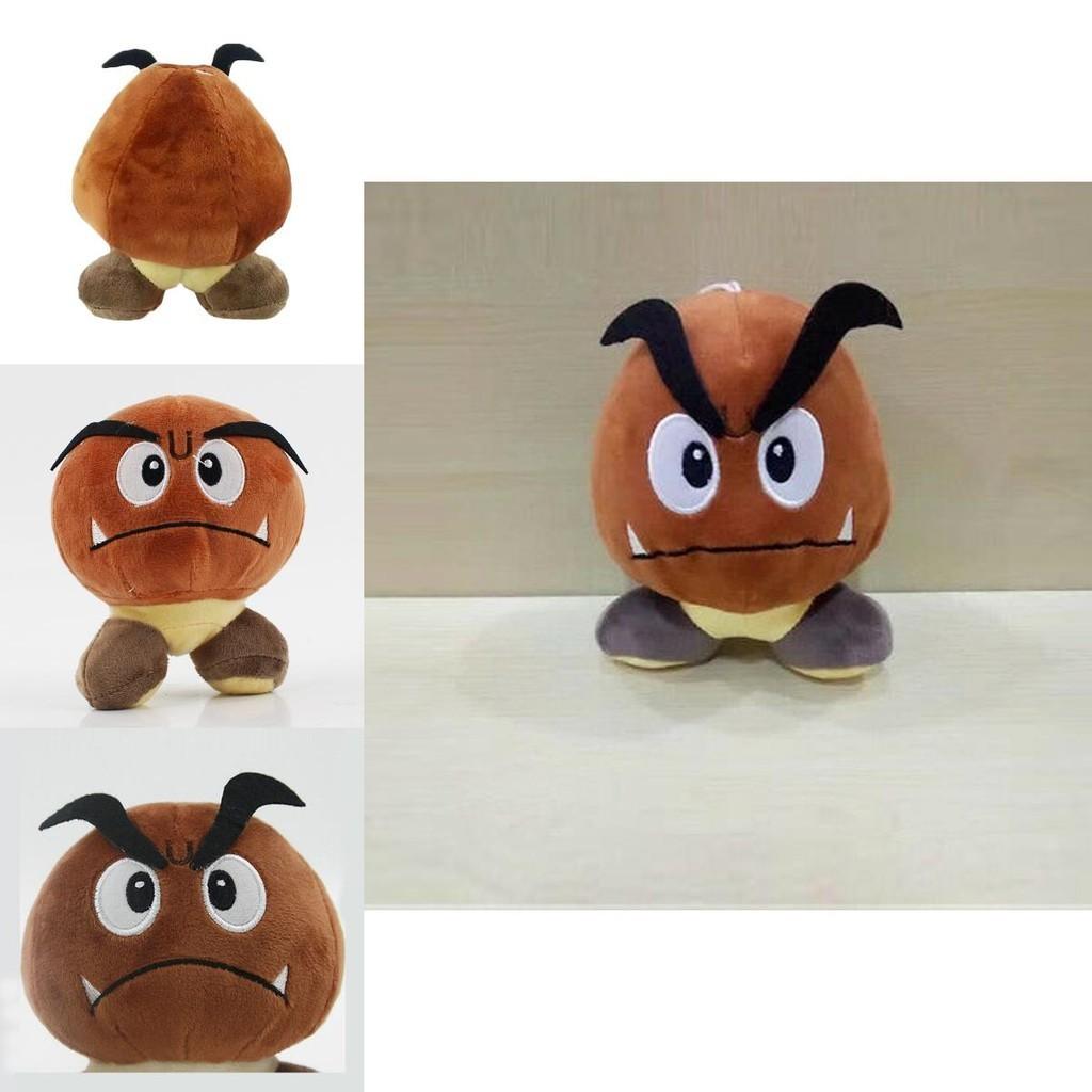 Soft And Huggable 6'' Super Mario Bros. Sad Goomba Plush Doll Toy For Comfort