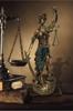 Gift Decorative Object Sculpture Trinket Scales of Justice Statue Themis 20 Cm