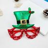 Christmas Glasses New Year Glasses Cartoon Christmas Party Decorations Christmas Gift Unique Take Photo Props