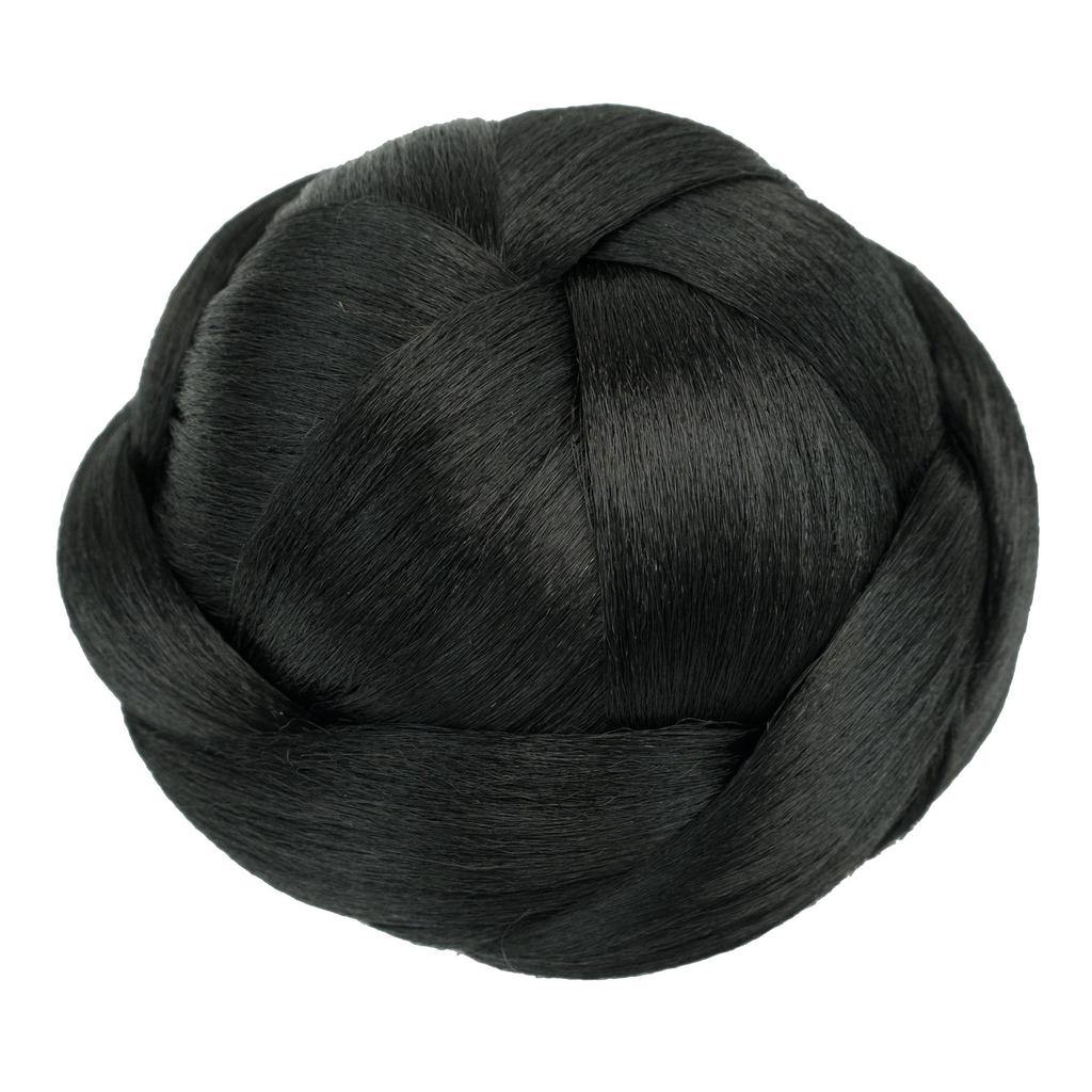 Большой размер танцор плетеный шиньон для волос пончик шиньоны резинка для волос булочка парик прическа на свадебную вечеринку