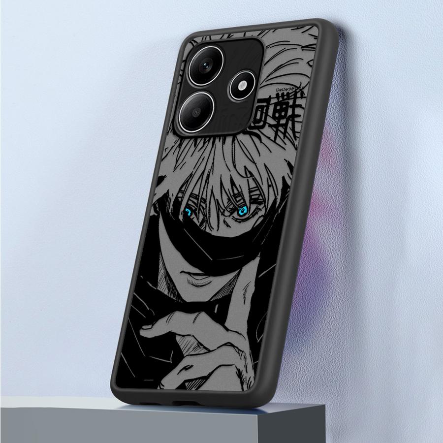 Японский Крутой Аниме Чехол Задняя Крышка Телефона для Xiaomi Redmi Note 14 A4 10 13C 12 9S 13 Pro Plus 14C 11
