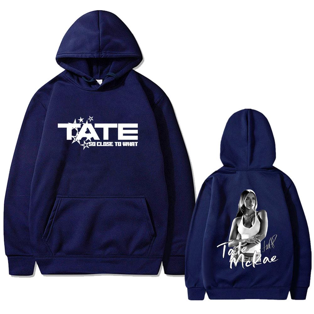 Tate Mcrae So Close To What Miss Possessive Hoodie Women Fashion Vintage Pullover Casual Hooded Sweatshirt
