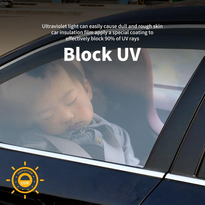 75/50cm X 3/10m Car Window Tint Film Privacy Anti Look Vinyl Foils Sunshade Stickers Windows Solar Protector Glass UV Sun Shade