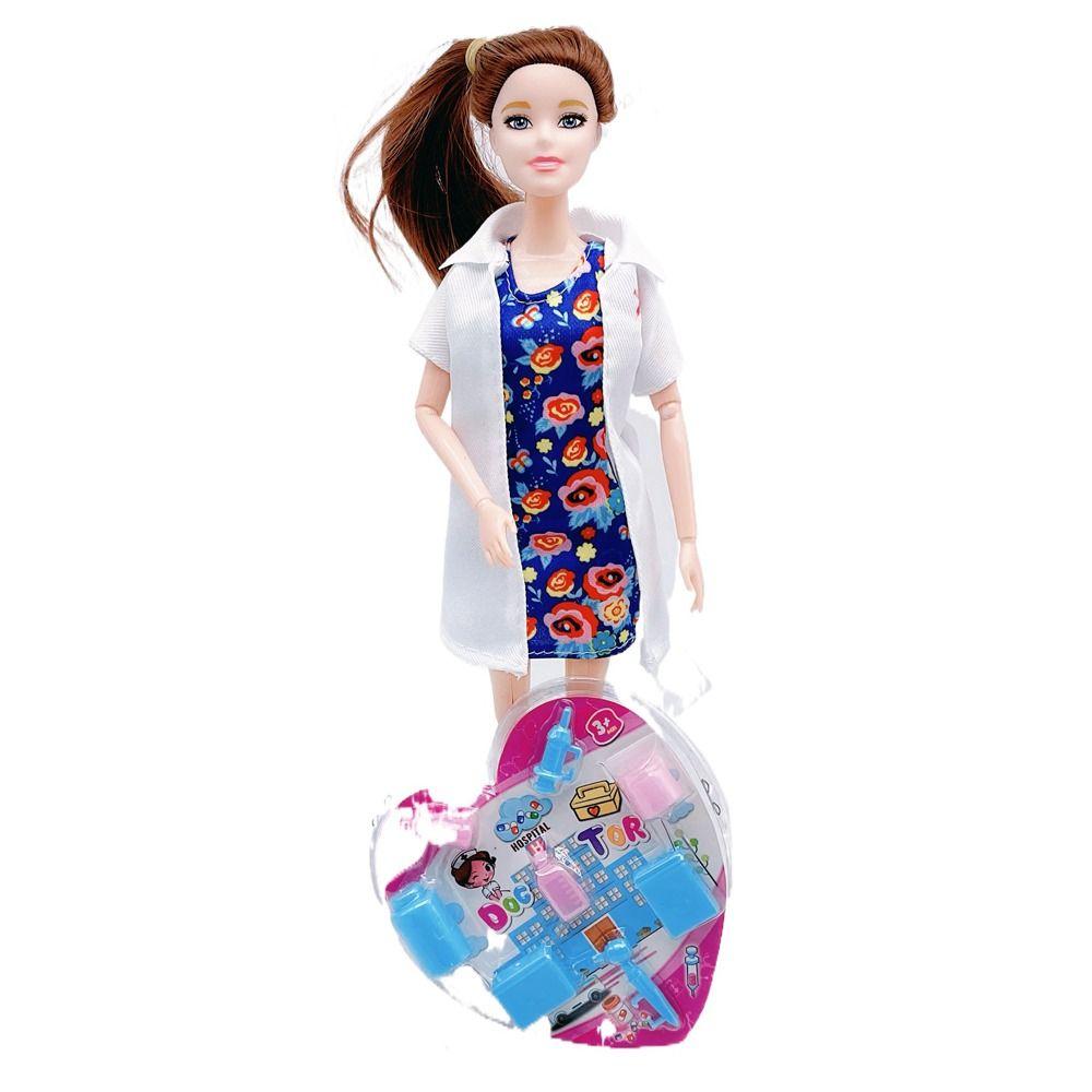 1 Набор Костюм для Кук Косплей Сцена Доктор/Медсестра Одежда для Кукол BJD Платье для Кук Детские Игрушки