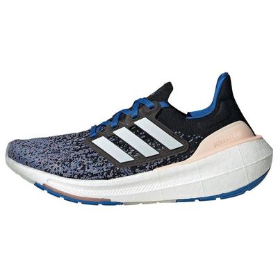 UltraBoost Light Black White Bright Royal женские кроссовки Core-Black Cloud-White HP9477