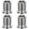 4pcs Spark Plug Insert 14mm Spark Plug Port Insert Tool Set Replacement Spark Plug Thread Inserts for Triton Repair Parts