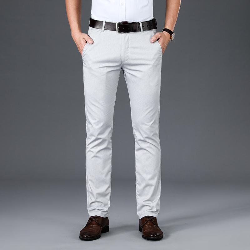 Мужские повседневные прямые брюки с высокой талией и драпировкой — удобные и стильные для зрелых людей