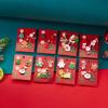 3 Pcs/Set Cute Christmas Brooches for Women Men Cute Cartoon Enamel Snowman Santa Claus Glove Brooch Pins New Year Holiday Gift