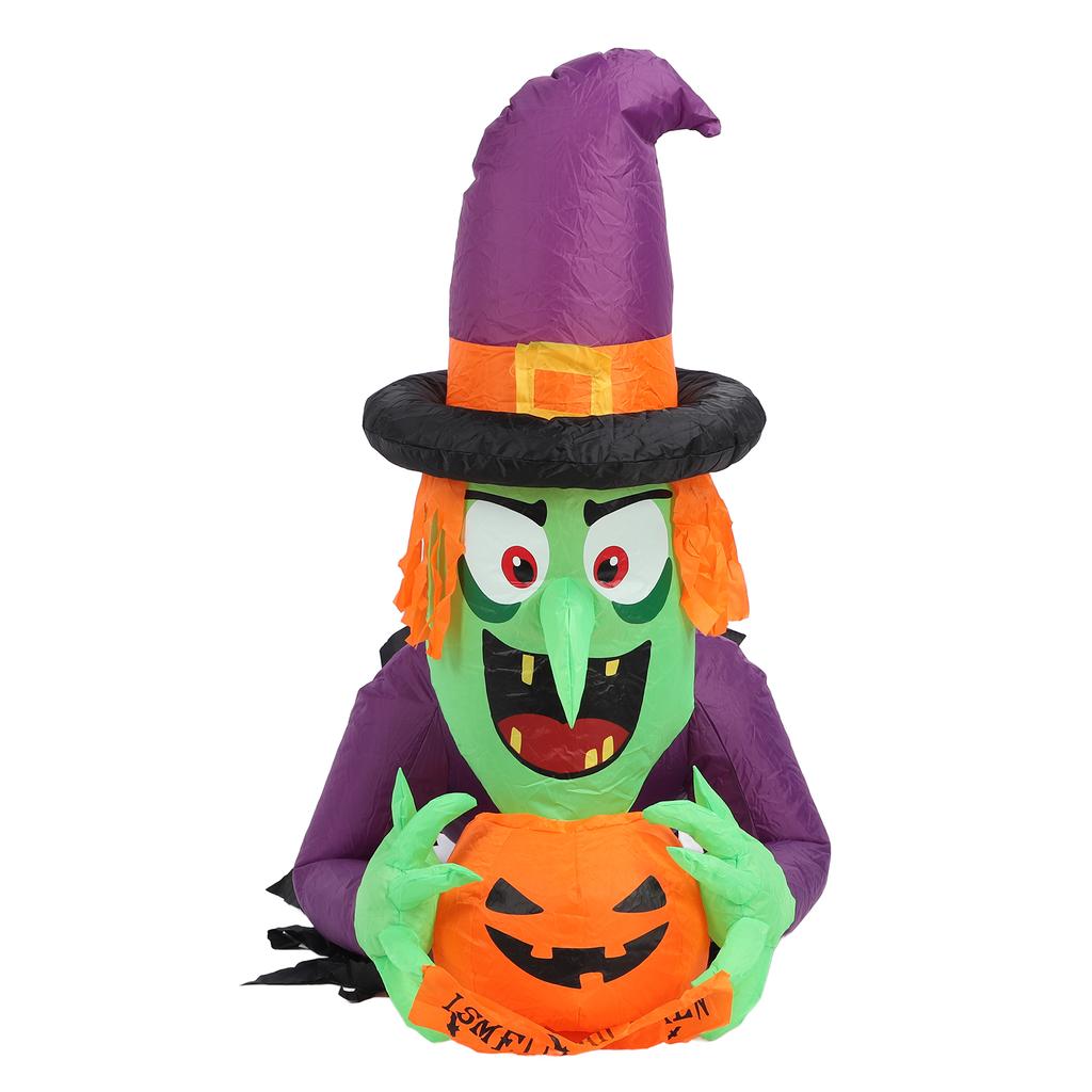 4.43 фута Ведьма вырвалась из окна надувное украшение встроенный светодиодный светильник реквизит для улицы взорвать sc