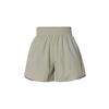 UA Vanish 5" Crinkle Solid Color Lace-Up Mid-Rise Casual Shorts Women Shorts Khaki 1385952-203