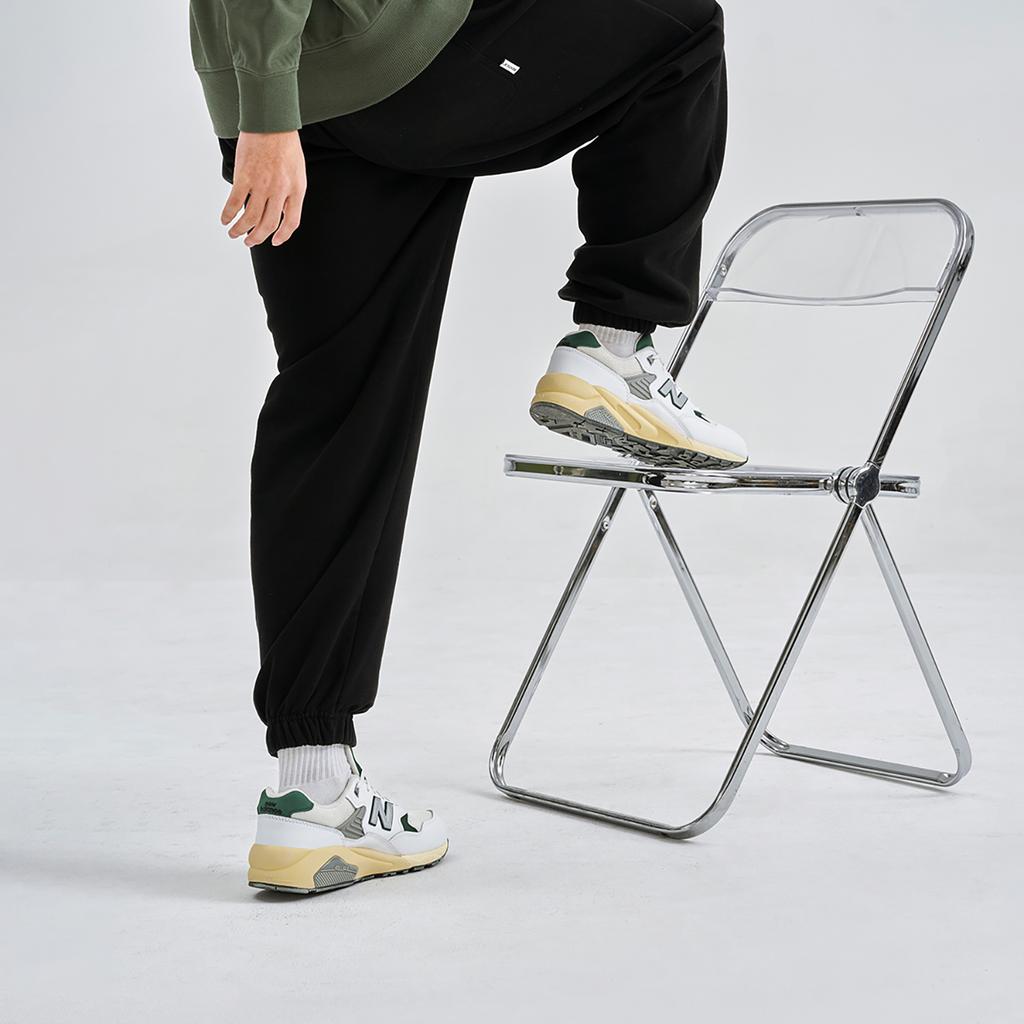 New Balance 580 Белые кроссовки Nightwatch Green MT580RCA