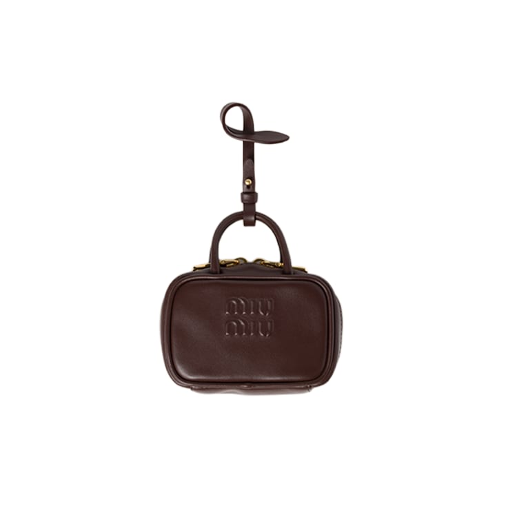 MIU MIU Cow Leather Charms Women's Briarwood 5NR036_AF8W