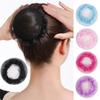 Drawstring Style Elastic Hair Net Adjustable Girl Bun Cover Snood Ballet Hair Net Women