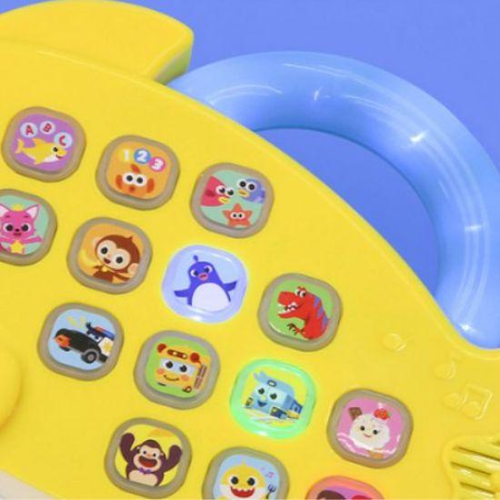 Pinkfong Baby Shark Семейная мелодичная панель Интерактивная музыкальная развивающая игрушка