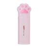 Cute Cat Paw Pencil Case - Soft, Frosted, Standable, and Customizable Cartoon Pencil Box