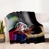 Neymar's Iconic Haircut Blanket Durable Comfort Perfect for Couch Picnics Sofa Four Seasons Multipurpose Playful Design