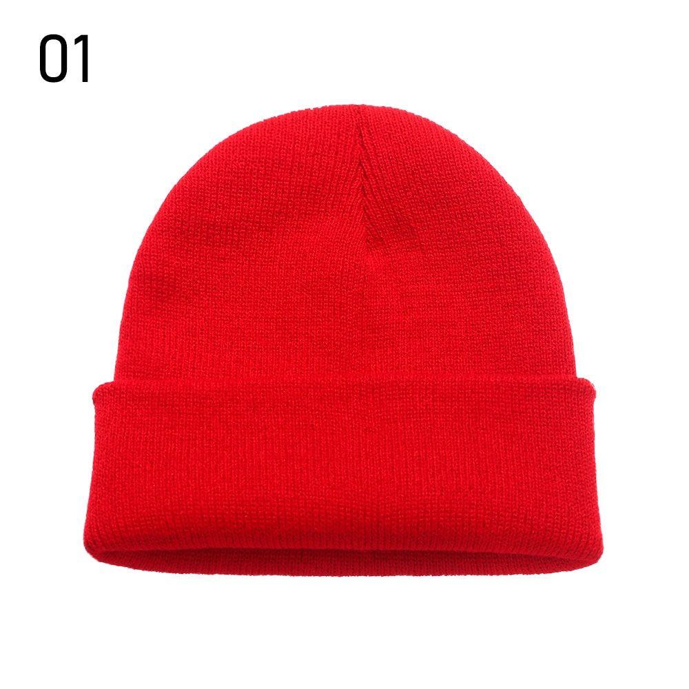 Ladies Casual Cap Woman/Men Female Beanie Caps Winter Autumn Hats Knitted Beanies Warmer Bonnet