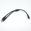 18awg 10A 1-36v 2 Way 1 Male Female To 2 Male Female DC Power Supply CCTV Camera Cable 5.5mmx2.1mm Splitter Connector Plug Extension