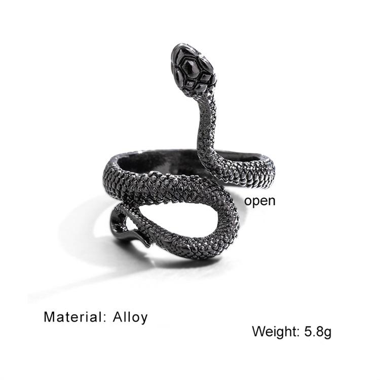 Кольцо в стиле ретро с совой, тотемное кольцо с головой орла, женское