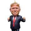 Патриотический Дональд Трамп 2024 Рождественский Орнамент Акриловый Мультяшный Трамп Подвеска (D)