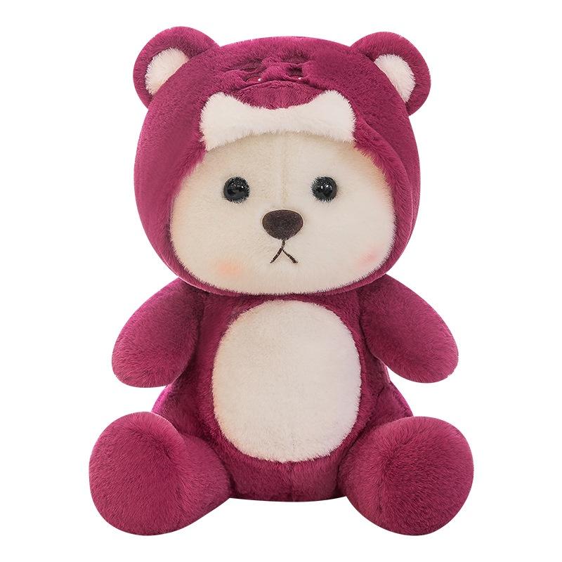 Cute Transforming Lena Bear Plush Toy For Kids Valentine's Day Gift