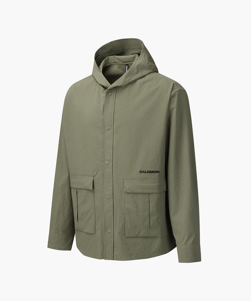 Salomon Morphing Hooded Shirt Jacket_Ld0038500