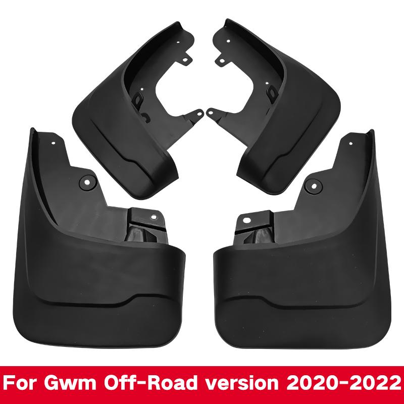 Брызговики для Great Wall Cannon GWM Poer Ute-2022, брызговики, переднее и заднее крыло, автомобильный стильный автомобиль