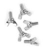 5 шт. в упаковке 304 нержавеющая сталь винты-бабочки болты машинный крепеж(М5 * 10мм)