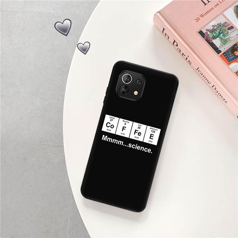 Для Xiaomi 11 Lite 5G физика наука математика формула чехол для телефона Mi 11 Ultra 11i 11x 11T 10 10T Note 10 Pro 9 SE