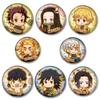 32/44/58mm Kamado Tanjirou Hashibira Inosuke Pin Kochou Shinobu Kamado Nezuko Tsuyuri Kanao Agatsuma Zenitsu Anime Brooche Handmade Demon Slayer Badge