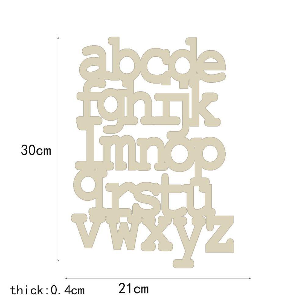 Decor House Wall Hanging Alphabet Wall Hanger Wood Craft Window Shaped Pendant Wood Hanger Pendant