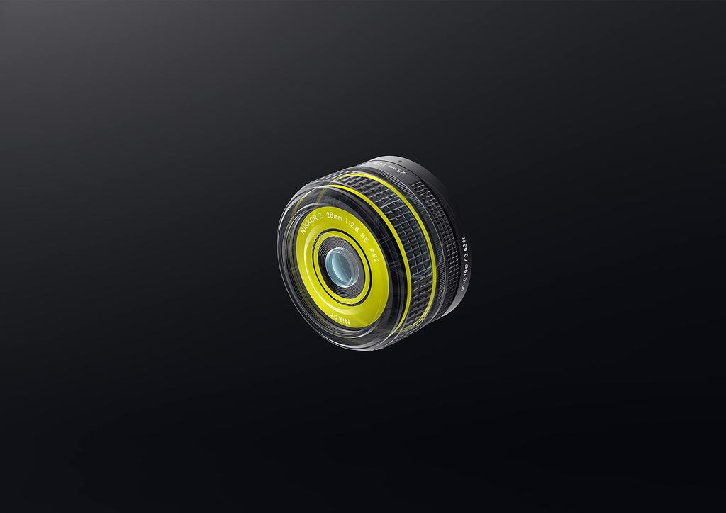 Nikon Однофокусный объектив NIKKOR Z 28 мм, специальная серия, полноразмерный, совместимый с байонетом Z, NZ28, широкоугольный, f/2,8 2,8SE