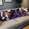 Kokushibo Anime D-Demon Slayer Pillow Case Sofa Cushion Cover Room Home Decoration