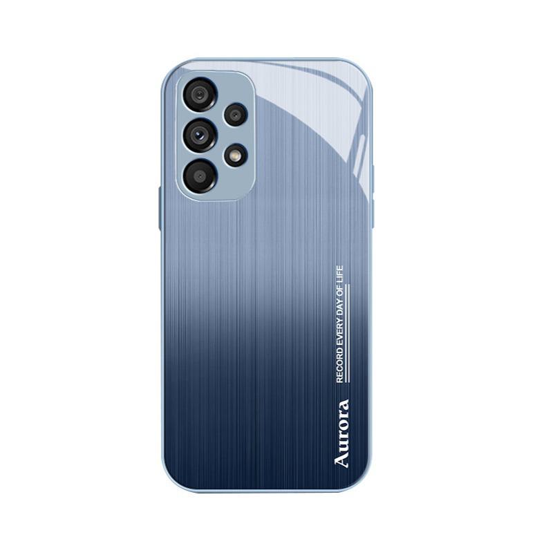 Samsung S10 Plus Aurora Stripe Glass Pro с текстурой шлифовки