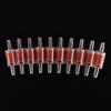 One Way Non-Return Check Valve Aquarium Co2 System Air Pump Red 4mm Pipe