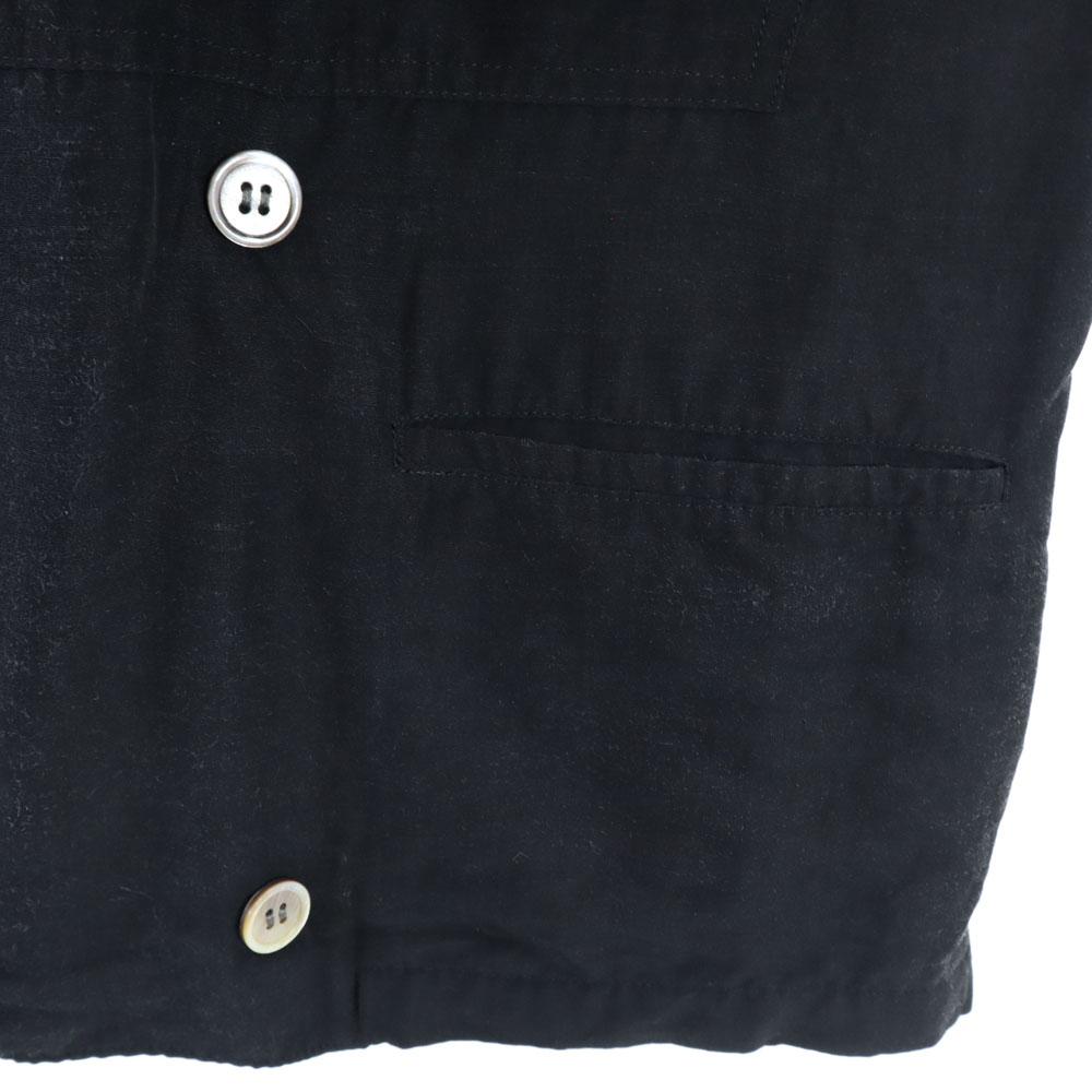 Y's 80-е Сделано в Японии Винтажный двубортный пиджак черный Youji Yamamoto Женский Б/у