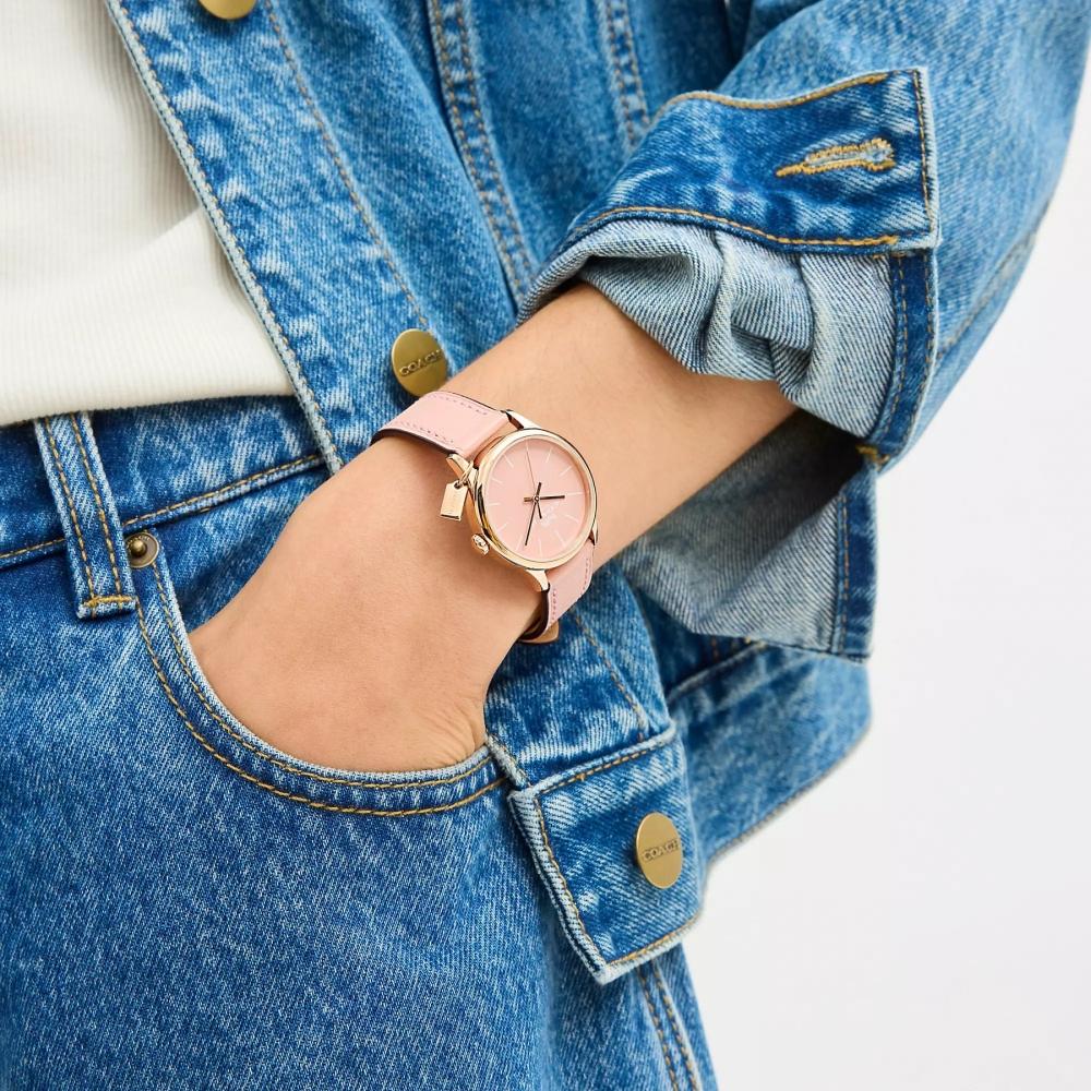 Coach Ruby Watch 32 Mm Pink