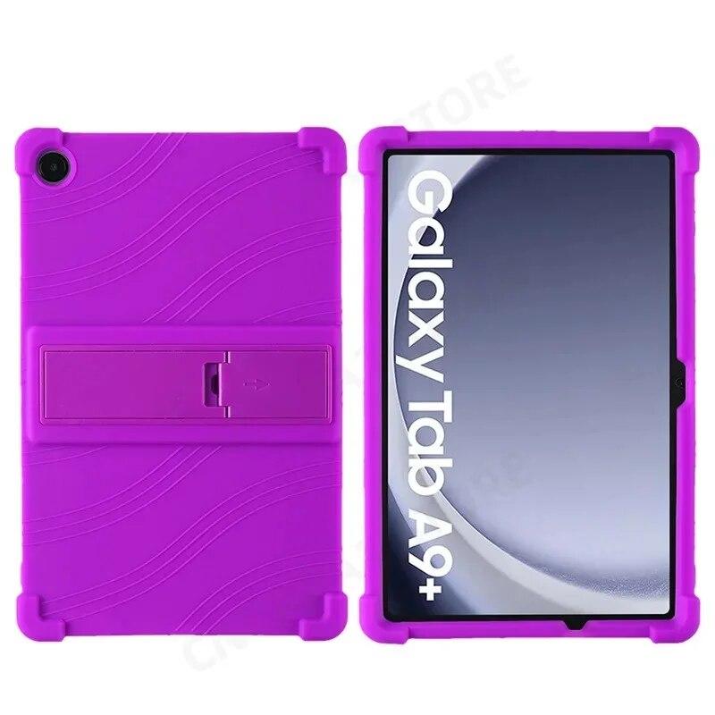 Thicken Silicone Case For Samsung Galaxy Tab A9 Plus SM-X210 X216B Protective Tablet Sleeve For Galaxy Tab A9+ 11'' Tablet Case
