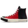 Chuck 70 Restructured Low 'Черный Белый Красный' 168624C