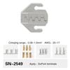 SN-58B/2546B/2549 /06/X6/06WF/03H Crimping Tool Wire Crimper Jaws  for Crimping Terminals