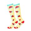 Cartoon Fruit Pressure Socks Breathable Sweat-Absorbing Sports Socks Shaping Leg Nylon Socks Running Socks